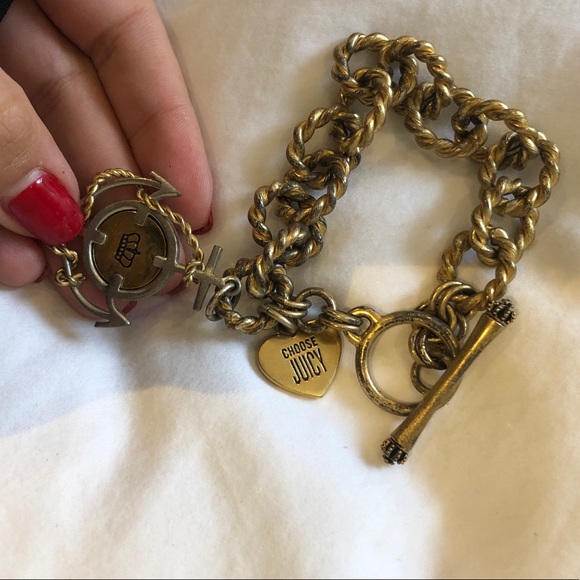 Juicy vintage anchor bracelet - Picture 4 of 6